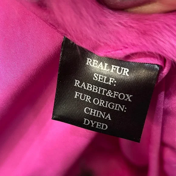 Adrienne Landau Pink Fur Vest - Picture 4 of 5
